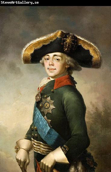 Vladimir Lukich Borovikovsky Portrait of Paul I, Emperor of Russia